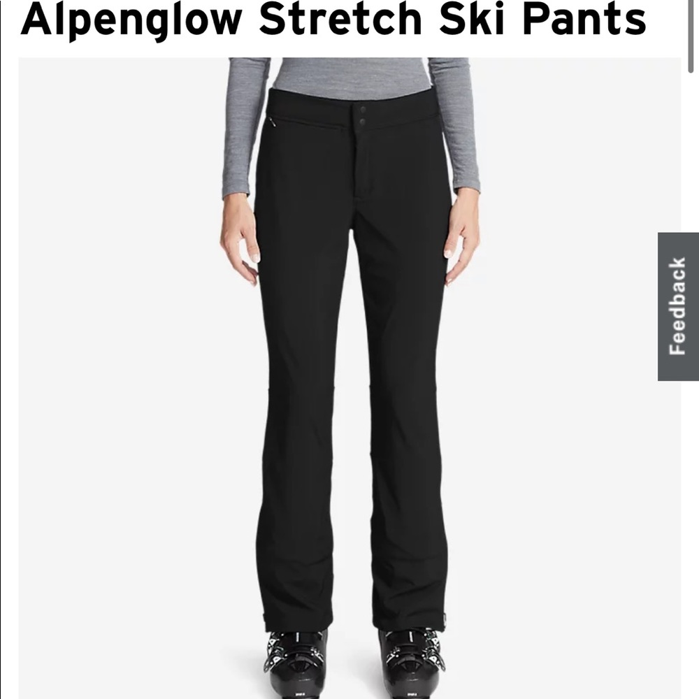 Black AlpenGlow Ski Pants - Size Small